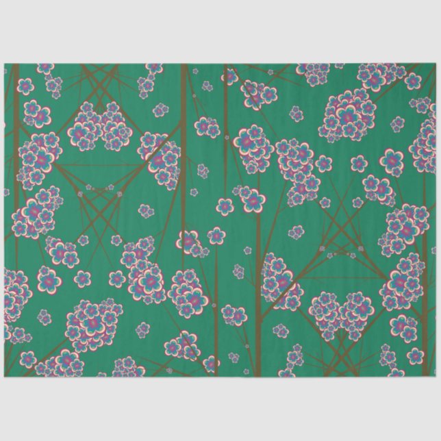 Peculiar Branches Tissue Paper (Front)