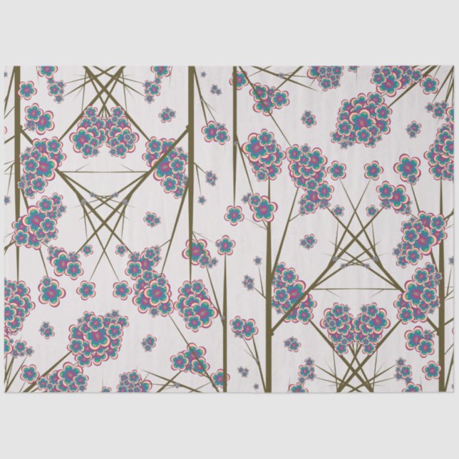 Peculiar Branches Tissue Paper (Front)