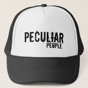 peculiar , people trucker hat