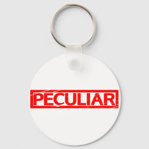 Peculiar Stamp Key Ring