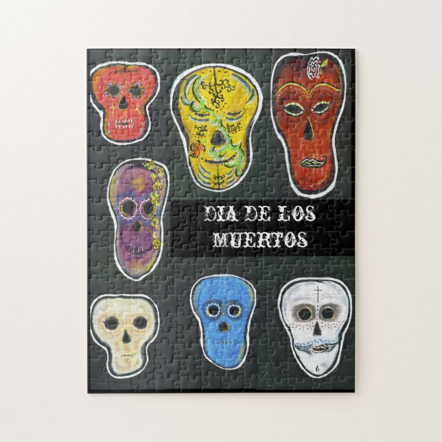 Pedagogy Greetings Puzzle:   Los Muertos Jigsaw Puzzle (Vertical)