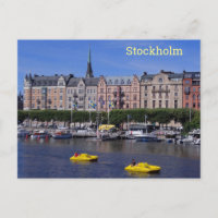 Pedal Boats on a Summer Day in Stockholm, Sweden