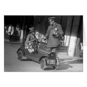 Pedal Car Traffic Stop, 1922