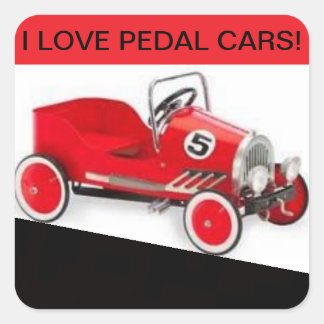 Pedal Cars Sticker