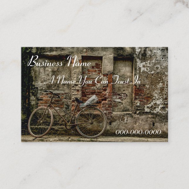 Pedal Envy Business Card (Front)