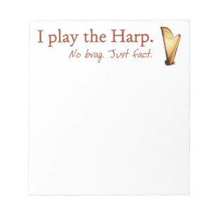 Pedal Harp Note Pad