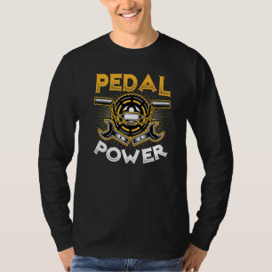 Pedal Power Anti Ebike Bicycle Cycling T-Shirt