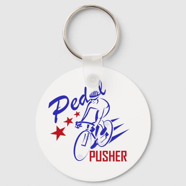 Pedal Pusher Key Ring (Front)