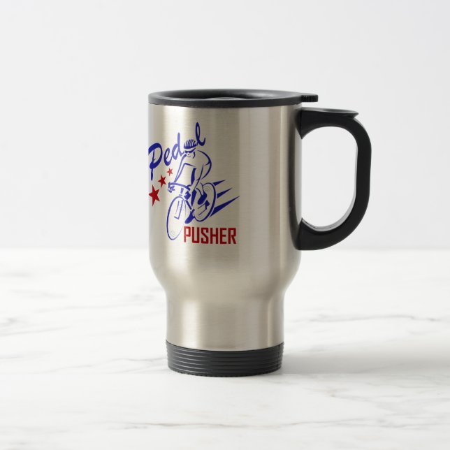 Pedal Pusher Travel Mug (Right)