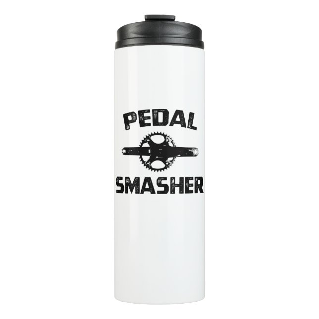 Pedal Smasher Thermal Tumbler (Front)