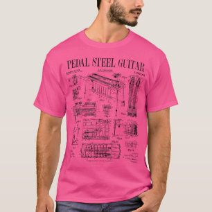 Pedal Steel Guitar Player Guitarist Funny Vintage T-Shirt