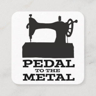 Pedal to the Medal Square Card