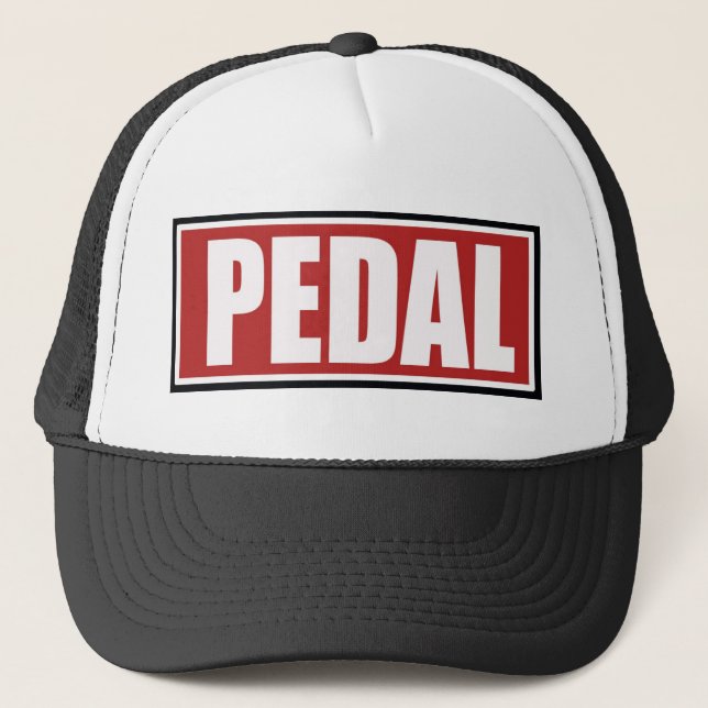 PEDAL Trucker Hat (Front)