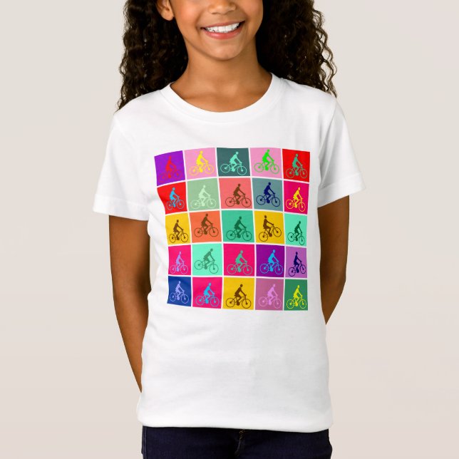 Pedalling Pop T-Shirt (Front)