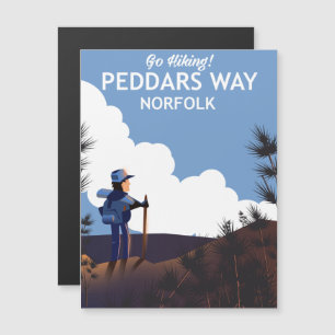 Peddars Way Norfolk Hiking poster
