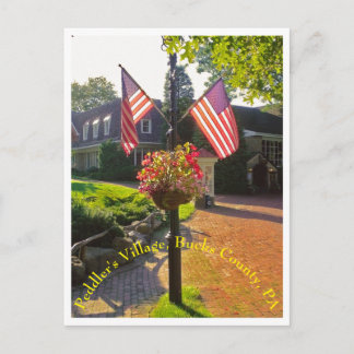 Peddler's Village, Bucks County, PA Postcard