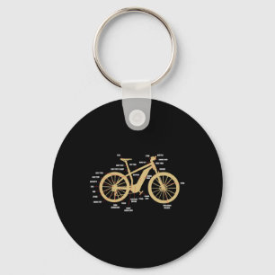Pedelec Bicycle For Cyclists E-bike Parts Cycling Key Ring