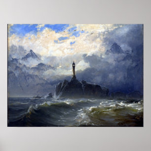 Peder Balke Seascape Poster