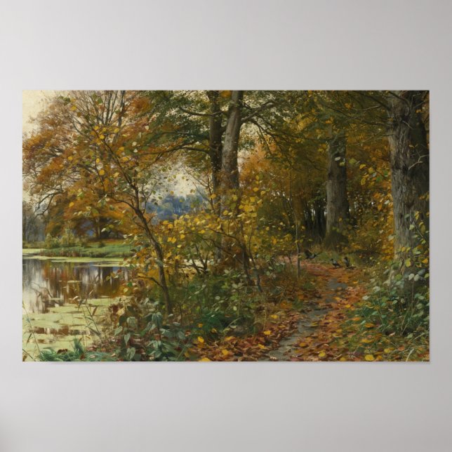 Peder Monsted - Charlottendun Forest Poster (Front)