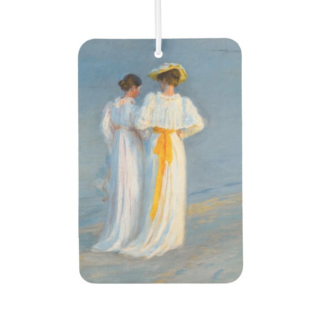 Peder Severin Kroyer - Anna Ancher & Marie Kroyer Car Air Freshener (Front)