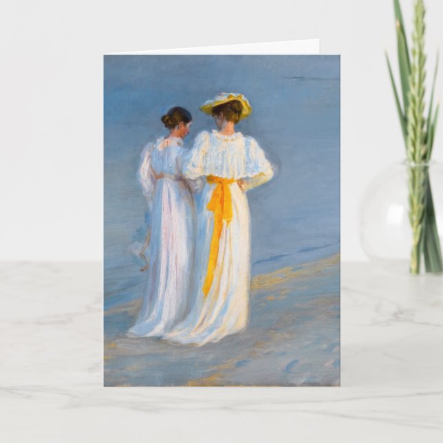 Peder Severin Kroyer - Anna Ancher & Marie Kroyer Card (Front)