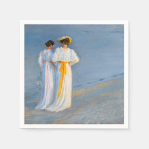 Peder Severin Kroyer - Anna Ancher & Marie Kroyer Napkin