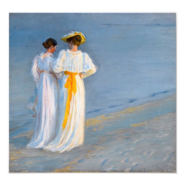Peder Severin Kroyer - Anna Ancher & Marie Kroyer Photo Print (Front)