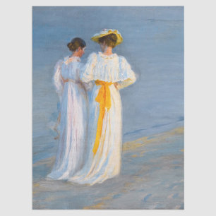 Peder Severin Kroyer - Anna Ancher & Marie Kroyer Tissue Paper