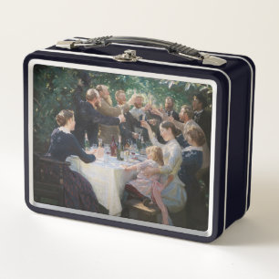 Peder Severin Kroyer - Hip, Hip, Hurrah Metal Lunch Box
