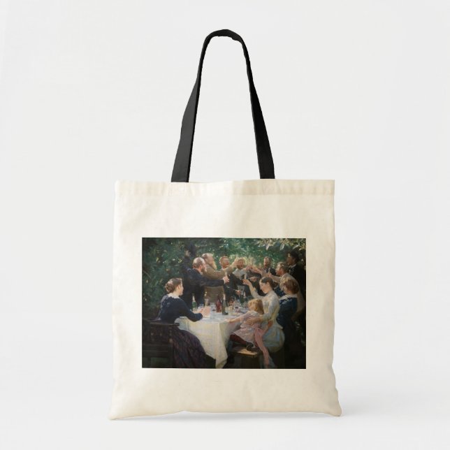 Peder Severin Kroyer - Hip, Hip, Hurrah! Tote Bag (Front)