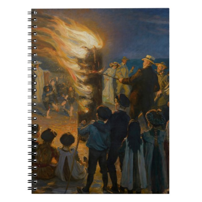Peder Severin Kroyer - Midsummer's Eve Bonfire Notebook (Front)