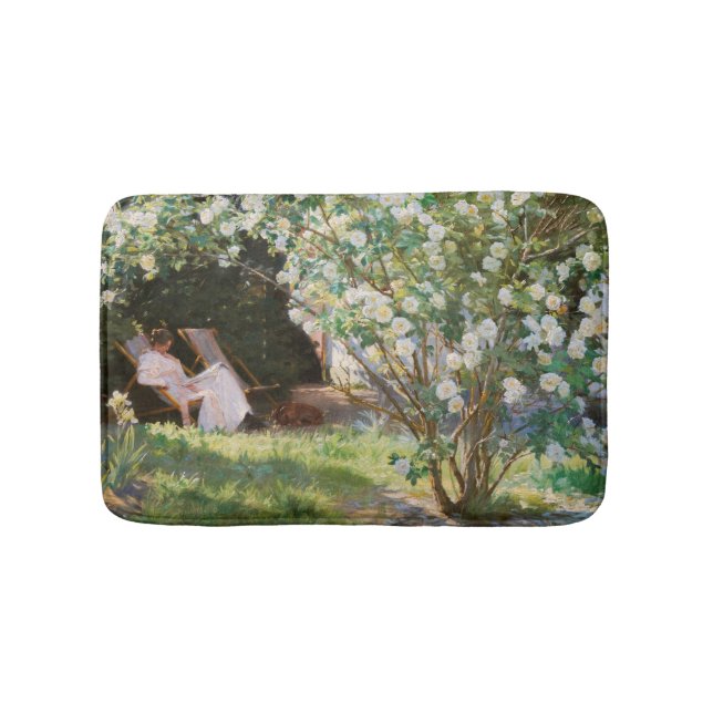 Peder Severin Kroyer - Roses Bath Mat (Front)