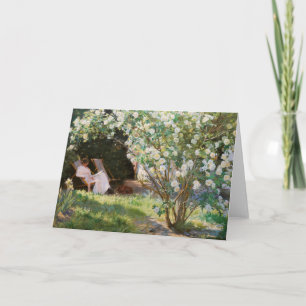 Peder Severin Kroyer - Roses Card