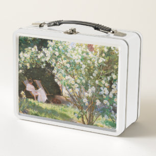 Peder Severin Kroyer - Roses Metal Lunch Box