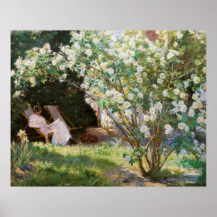 Peder Severin Kroyer - Roses Poster