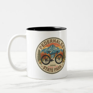 Pedernales Falls State Park Texas Hill Country mtb Two-Tone Coffee Mug