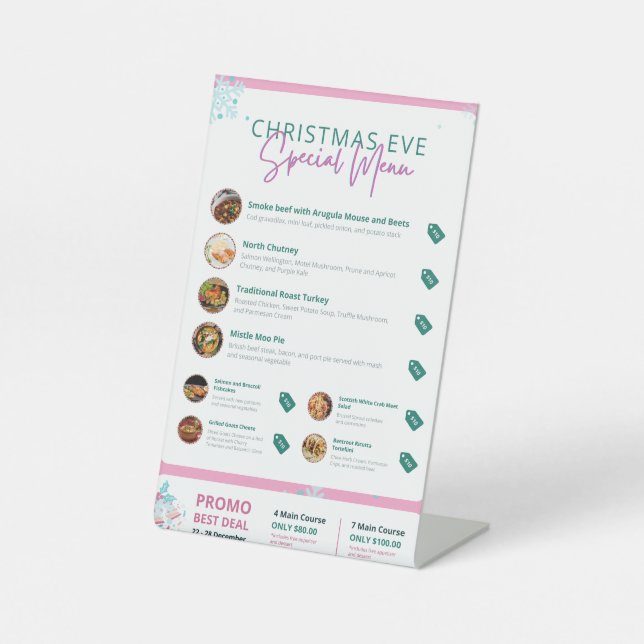 Pedestal Sign (Front)