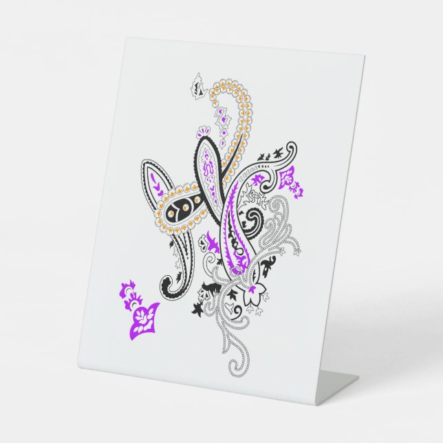 Pedestal Sign (Front)