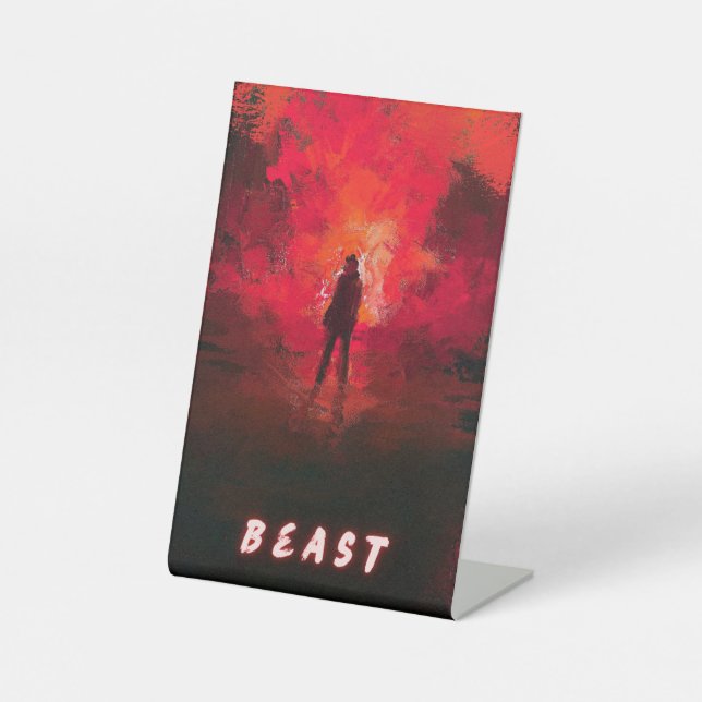 Pedestal Sign (Front)