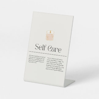 Pedestal Sign