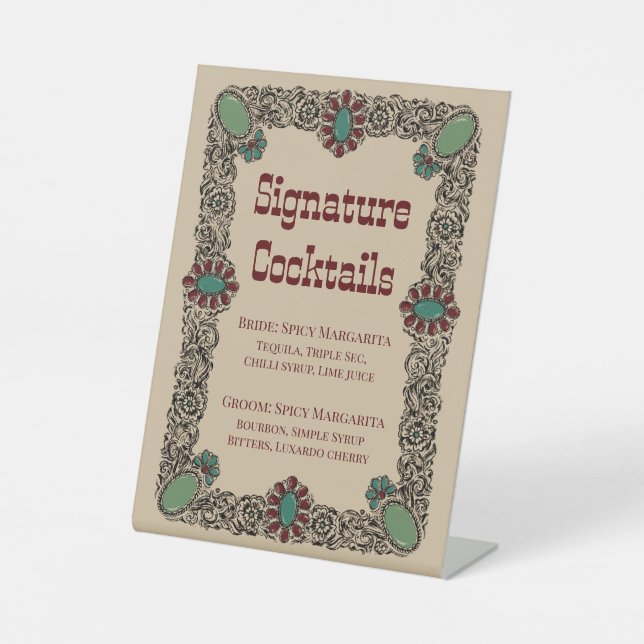 Pedestal Sign (Front)