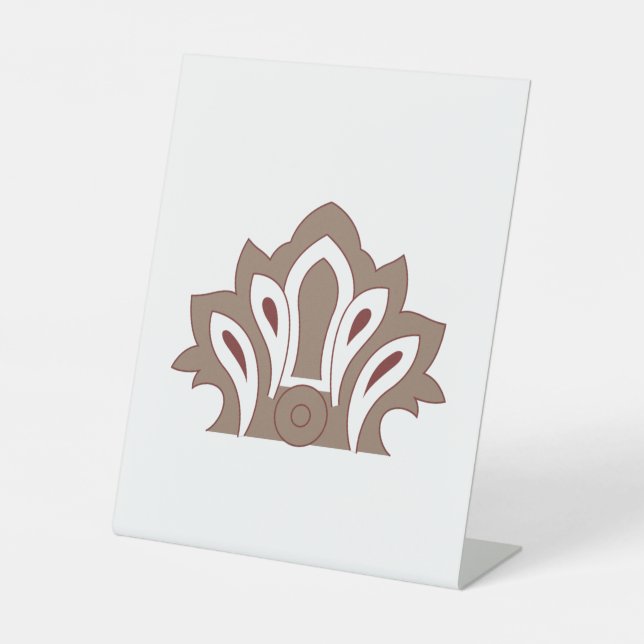 Pedestal Sign (Front)