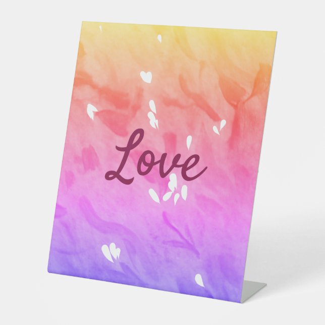 Pedestal Sign (Front)