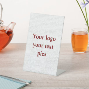 Pedestal Sign