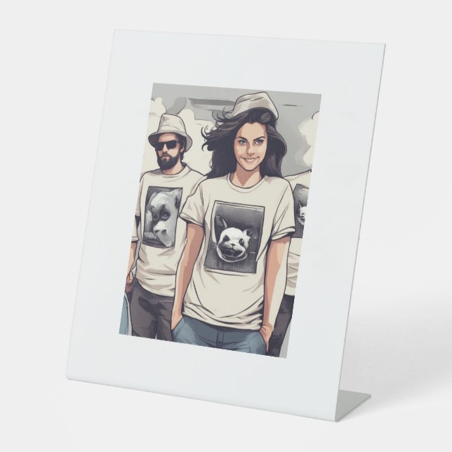 Pedestal Sign, 4" X 6" Pedestal Sign (Front)