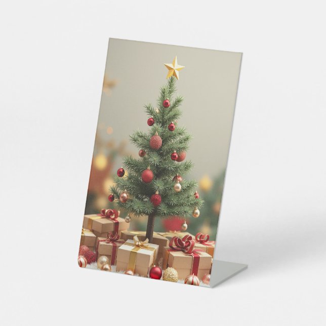 Pedestal Sign, 4" X 6" Pedestal Sign (Front)