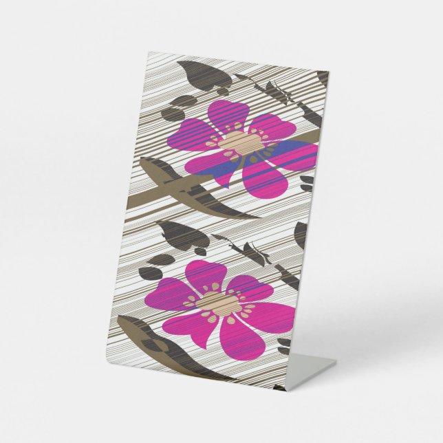 Pedestal Sign, 4" X 6" Pedestal Sign (Front)