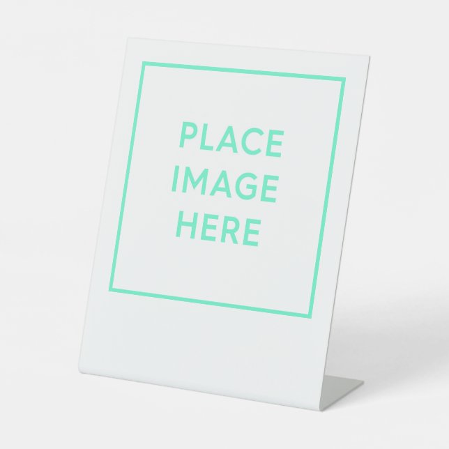 Pedestal Sign, 8" X 10" Pedestal Sign (Front)