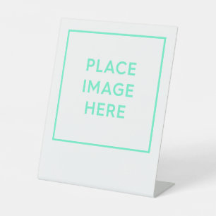 Pedestal Sign, 8" X 10" Sign