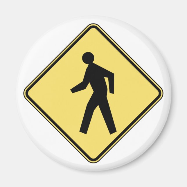Pedestrian Crossing Magnet (Front)